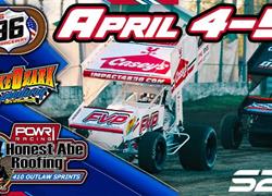 April 4-5: POWRi 410 Outlaw Sprint
