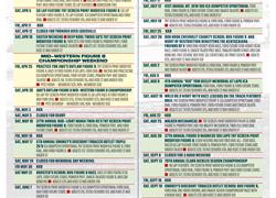 Sportsdrome Speedway 2025 Schedule