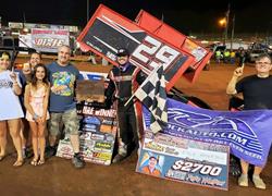 Kyle Amerson raced to his career-