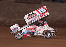 Brent Marks battles for top-ten at