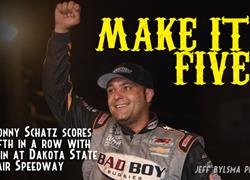 Five in Row for Donny Schatz with