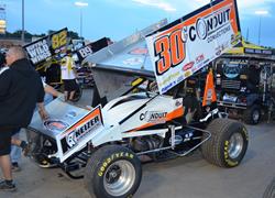 Lance Dewease Charges To Eighth In