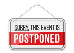 Opening Night Postponed