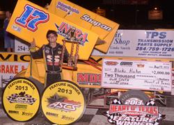 Blake Hahn tops ASCS Regional show