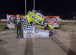 JUSTIN WARD WINS HIS FIRST FEATURE