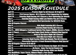 2025 Season Starts Soon