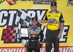Rico Abreu Wins Feature, Earns Pol