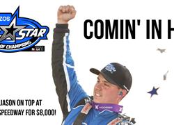 Cory Eliason on top at Weedsport S