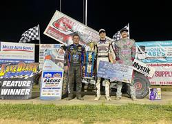 Timms captures first POWRi 410 Win