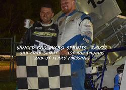 7/9/22 Winged 600 Micro Sprints Re