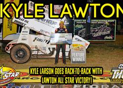 Kyle Larson earns second consecuti