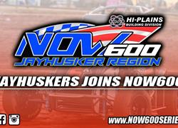 Jayhusker Racing Joins NOW600 Sanc
