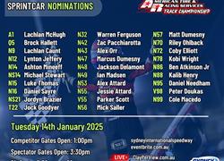 Nominations – Summer of Speed Nigh