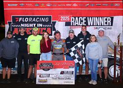 Devin Moran Lands in Lincoln Speedway FloRacing Night in America Victory Lane