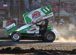 Kraig Kinser Charges to Fifth-Plac