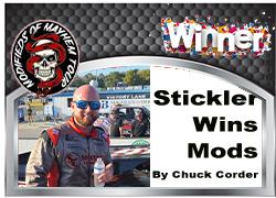 2x Modifieds Snowball Derby Champion Stickler Wins Mods of Mayhem Opener at 5 Flags