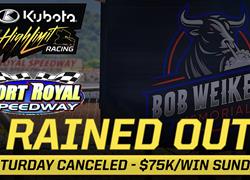 RAINED OUT: Saturday's Show at Por
