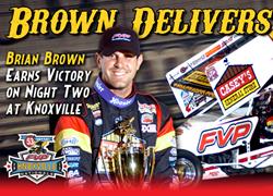 Brown Delivers Huge Win on Night 2