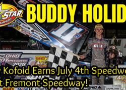 Buddy Kofoid earns July 4th Speedw
