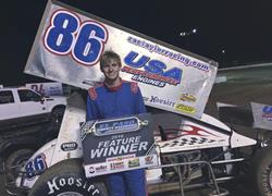 Taylor Charges to Sixth Victory of