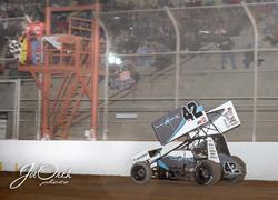 Larson Wins Wild Winter Heat Sprin