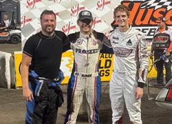 The Bandit finds podium at Huset's