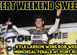 Kyle Larson caps Port Royal Speedw