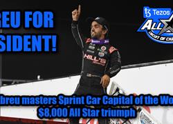 Rico Abreu masters Sprint Car Capi