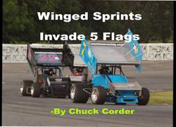 Must See Racing Winged Sprints Return to 5 Flags, Aim to Take Down Track Record