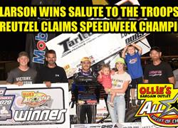 Kyle Larson claims Sharon’s Salute