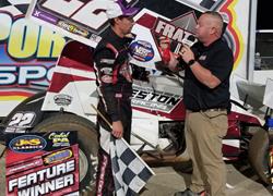 Preston Picks Up First Career 410