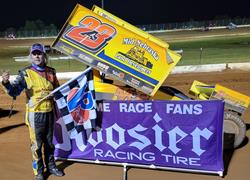 MOSS DRIVES TO FIRST USCS WIN OF T