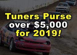 Tuners Purse over $5,000 for 2019