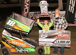 Brexton Busch Collects $3K-Payday