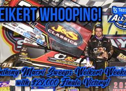 Anthony Macri sweeps Bob Weikert M