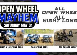 OPEN WHEEL MAYHEM: 410 SPRINT CARS