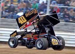 Helms Uses Late Move in Heat Race