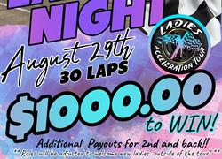 AUGUST 29TH: A NIGHT OF RACING HISTORY IN THE MAKING!??