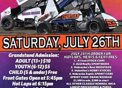 FAN APPRECIATION NIGHT PRESENTED BY A1 IRON - SAT, JULY 26TH