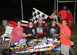 Wyatt Burks Bests Midwest Wingless