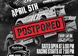 Season Opener Postponed