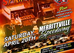 Spring Sizzler to Kick Off Merrittville’s 73rd Season Saturday April 20
