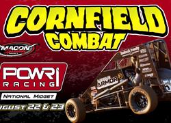 POWRi National Midget League Gears Up for ‘Cornfield Combat’ at Macon Speedway