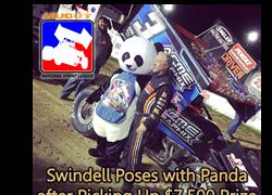 Swindell Rockets to $7,500 Win wit