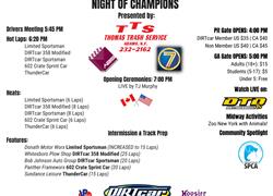 It's Night of Champions Race Day a