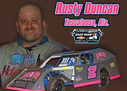 Rusty Duncan Leading Chase for Modified Sportsman Title