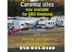 CAMPING SPACE AVAILABLE FOR SRX WEEKEND
