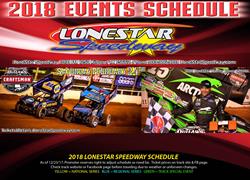 2018 LoneStar Speedway Schedule Pr