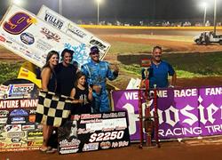 HAGAR HUSTLES TO SECOND USCS WIN O