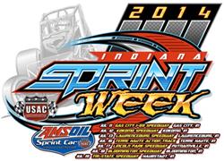 INDIANA SPRINT WEEK OPENS AT GAS C